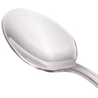 Walco 9629 Ultra 4 3/8" 18/10 Stainless Steel Extra Heavy Weight Demitasse Spoon - 12/Pack