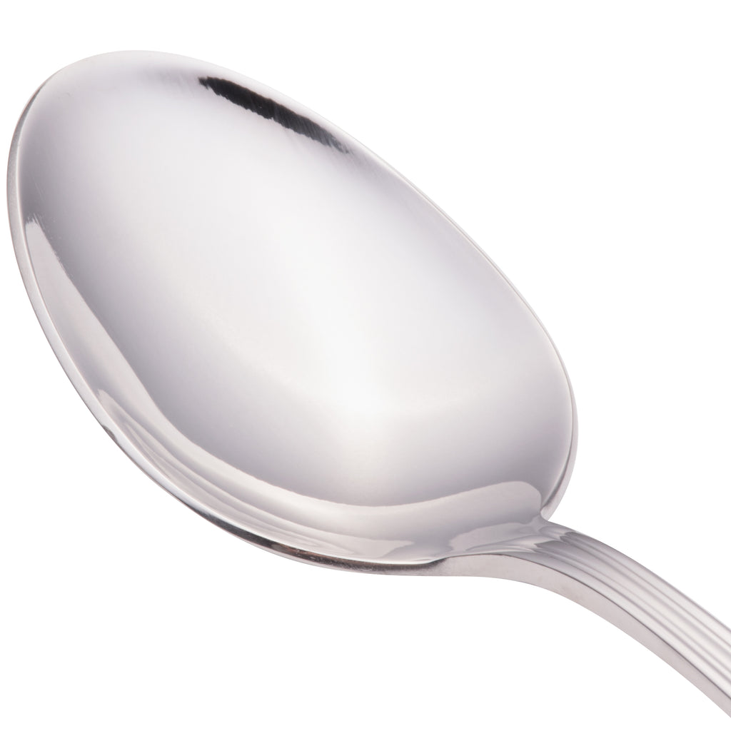Walco 9701 Prim 6 1/16" 18/10 Stainless Steel Extra Heavy Weight Teaspoon - 12/Pack