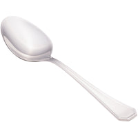 Walco 9703 Prim 8 3/8" 18/10 Stainless Steel Extra Heavy Weight Tablespoon / Serving Spoon - 12/Pack