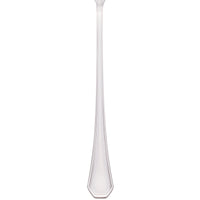 Walco 9704 Prim 7 1/4" 18/10 Stainless Steel Extra Heavy Weight Iced Tea Spoon - 12/Pack