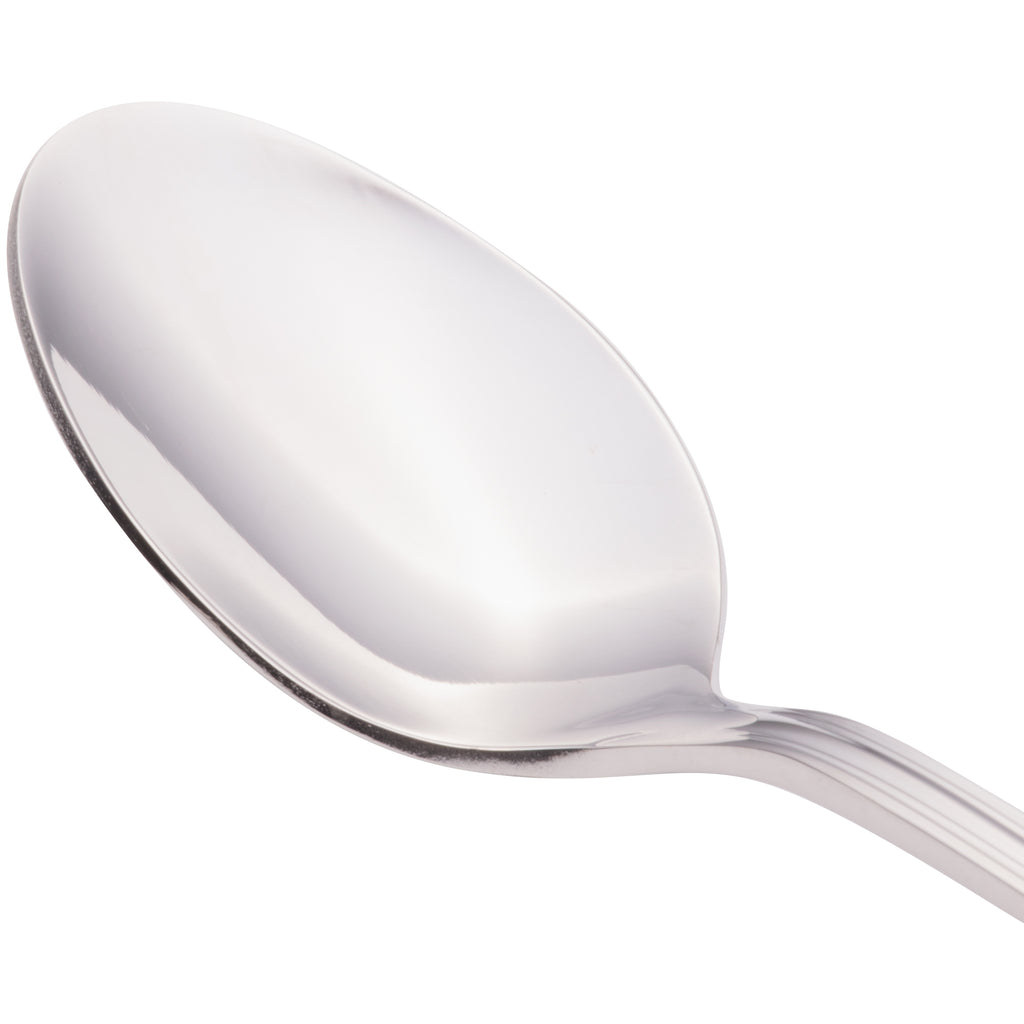 Walco 9704 Prim 7 1/4" 18/10 Stainless Steel Extra Heavy Weight Iced Tea Spoon - 12/Pack
