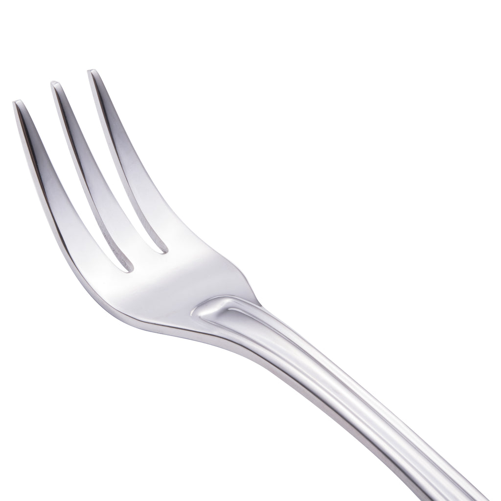 Walco 9015 Barony 5 7/16" 18/0 Stainless Steel Heavy Weight Cocktail Fork - 12/Pack