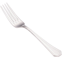 Walco 9705 Prim 7 5/8" 18/10 Stainless Steel Extra Heavy Weight Dinner Fork - 12/Pack