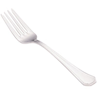Walco 9706 Prim 7" 18/10 Stainless Steel Extra Heavy Weight Salad Fork - 12/Pack