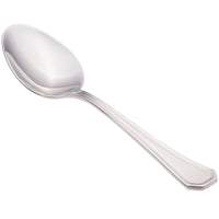 Walco 9707 Prim 6 15/16" 18/10 Stainless Steel Extra Heavy Weight Dessert Spoon - 12/Pack