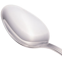 Walco 9707 Prim 6 15/16" 18/10 Stainless Steel Extra Heavy Weight Dessert Spoon - 12/Pack
