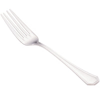Walco 97051 Prim 8 1/8" 18/10 Stainless Steel Extra Heavy Weight European Table Fork - 12/Pack