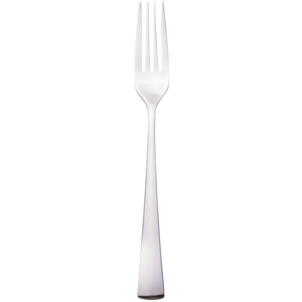 Walco 06051L Freya 8 3/4" 18/0 Stainless Steel Heavy Weight Long European Table Fork - 12/Pack