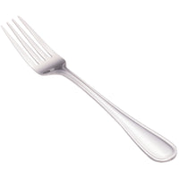 Walco 79051 Balance 8 5/8" 18/0 Stainless Steel Heavy Weight European Table Fork - 12/Pack