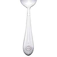 Walco 8001 Art Deco 5 7/8" 18/10 Stainless Steel Extra Heavy Weight Teaspoon - 12/Pack