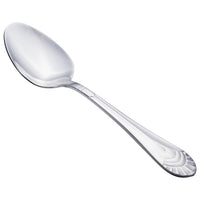 Walco 8003 Art Deco 8 5/16" 18/10 Stainless Steel Extra Heavy Weight Tablespoon / Serving Spoon - 12/Pack