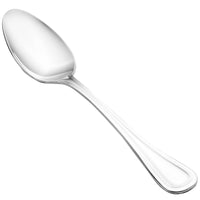 Walco 3507 Lisbon 7 1/16" 18/0 Stainless Steel Heavy Weight Dessert Spoon - 12/Pack