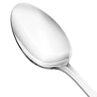 Walco 7107 Marcie 7 1/4" 18/0 Stainless Steel Heavy Weight Dessert Spoon - 12/Pack
