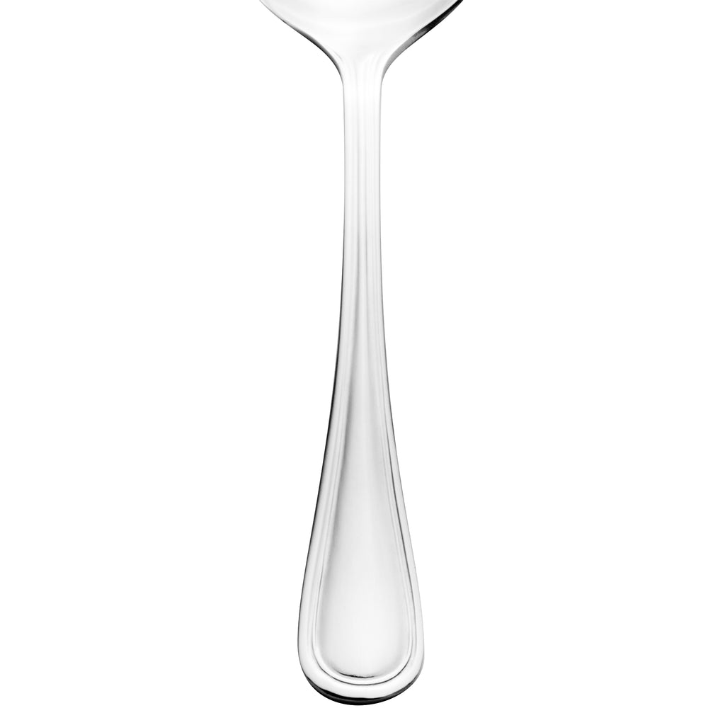 Walco 7112 Marcie 5 1/2" 18/0 Stainless Steel Heavy Weight Bouillon Spoon - 12/Pack