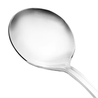 Walco 7112 Marcie 5 1/2" 18/0 Stainless Steel Heavy Weight Bouillon Spoon - 12/Pack