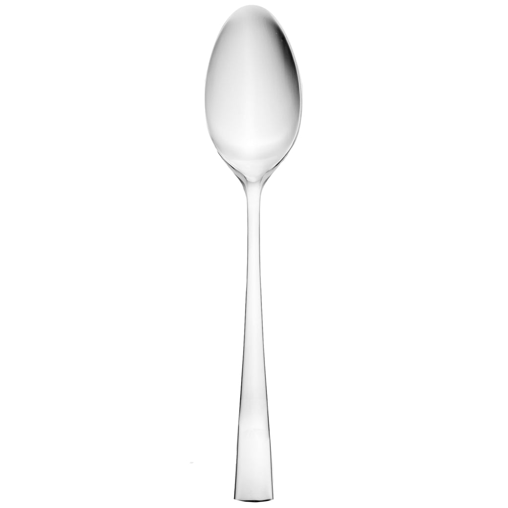 Walco 0603 Freya 9" 18/0 Stainless Steel Heavy Weight Tablespoon / Serving Spoon - 12/Pack