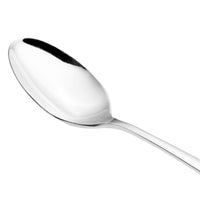 Walco 0603 Freya 9" 18/0 Stainless Steel Heavy Weight Tablespoon / Serving Spoon - 12/Pack