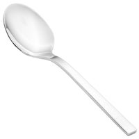 Walco 0929 Semi 4 5/16" 18/10 Stainless Steel Extra Heavy Weight Demitasse Spoon - 12/Pack