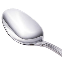 Walco 9329 Luxor 4 3/8" 18/10 Stainless Steel Extra Heavy Weight Demitasse Spoon - 12/Pack