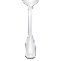 Walco 9329 Luxor 4 3/8" 18/10 Stainless Steel Extra Heavy Weight Demitasse Spoon - 12/Pack