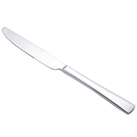 Walco 06451 Freya 9 1/2" 18/0 Stainless Steel Heavy Weight European Table Knife - 12/Pack