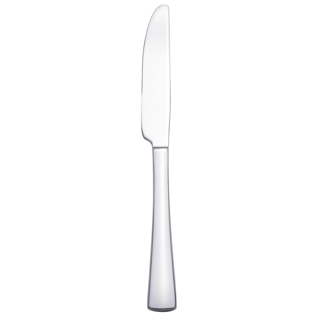 Walco 06451 Freya 9 1/2" 18/0 Stainless Steel Heavy Weight European Table Knife - 12/Pack