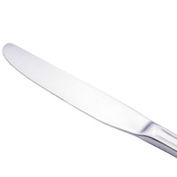 Walco 79451 Balance 9 3/4" 18/0 Stainless Steel Heavy Weight European Table Knife - 12/Pack