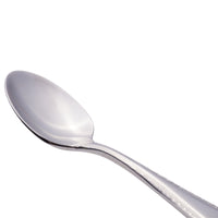 Reed & Barton RB120-007 London 4 1/4" 18/10 Stainless Steel Extra Heavy Weight Demitasse Spoon - 12/Pack