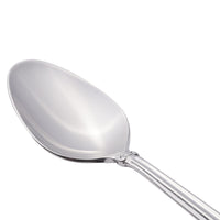 Reed & Barton RB123-002 Portico 7 1/8" 18/10 Stainless Steel Extra Heavy Weight Dessert Spoon - 12/Pack