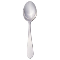 Reed & Barton RB124-002 R&B Soho 7 3/8" 18/10 Stainless Steel Extra Heavy Weight Dessert Spoon - 12/Pack