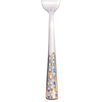 Master's Gauge by World Tableware 702 038 Pebblestone 7" 18/10 Stainless Steel Extra Heavy Weight Salad Fork - 12/Pack