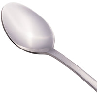 Acopa Midland 7" 18/0 Stainless Steel Medium Weight Iced Tea Spoon - 12/Pack