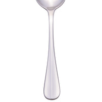 World Tableware 213 016 Baguette 6 1/8" 18/0 Stainless Steel Heavy Weight Bouillon Spoon - 12/Pack