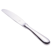 World Tableware 213 254 Baguette 6 3/4" 18/0 Stainless Steel Heavy Weight Hollow Handle Bread and Butter Knife - 12/Pack