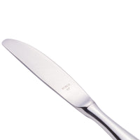 World Tableware 213 254 Baguette 6 3/4" 18/0 Stainless Steel Heavy Weight Hollow Handle Bread and Butter Knife - 12/Pack