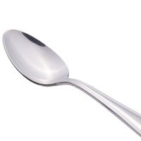 World Tableware 239 001 Antique 6" 18/0 Stainless Steel Heavy Weight Teaspoon - 12/Pack