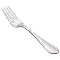 World Tableware 239 030 Antique 7 1/4" 18/0 Stainless Steel Heavy Weight Dessert Fork - 12/Pack