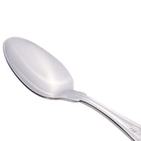 World Tableware 244 001 Kings 6" 18/0 Stainless Steel Heavy Weight Teaspoon - 12/Pack