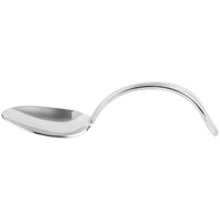 Bon Chef STS1003 18/10 Stainless Steel Extra Heavy Sombrero Soup/Dessert Tasting Spoon - 12/Pack