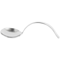 Bon Chef STS1101 18/10 Stainless Steel Extra Heavy Chambers Bouillon Tasting Spoon - 12/Pack