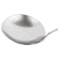 Bon Chef STS1101 18/10 Stainless Steel Extra Heavy Chambers Bouillon Tasting Spoon - 12/Pack