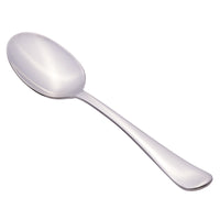 World Tableware 467 003 Auberge 7 5/8" 18/0 Stainless Steel Heavy Weight Tablespoon / Serving Spoon - 12/Pack