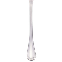 World Tableware 774 021 Geneva 8" 18/8 Stainless Steel Extra Heavy Weight Iced Tea Spoon - 12/Pack