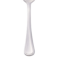 World Tableware 888 002 Masterpiece 7 1/8" 18/0 Stainless Steel Heavy Weight Dessert Spoon - 12/Pack