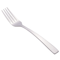 World Tableware 962 027 Oceanside 8" 18/0 Stainless Steel Heavy Weight Dinner Fork - 12/Pack