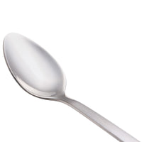 Acopa Bellwood 7 1/2" 18/0 Stainless Steel Medium Weight Iced Tea Spoon - 12/Pack