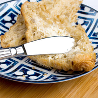 Acopa Harmony 6 7/8" 18/8 Stainless Steel Extra Heavy Weight Butter Knife - 12/Pack