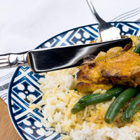 Acopa Harmony 9 7/16" 18/8 Stainless Steel Heavy Weight Table Knife - 12/Pack