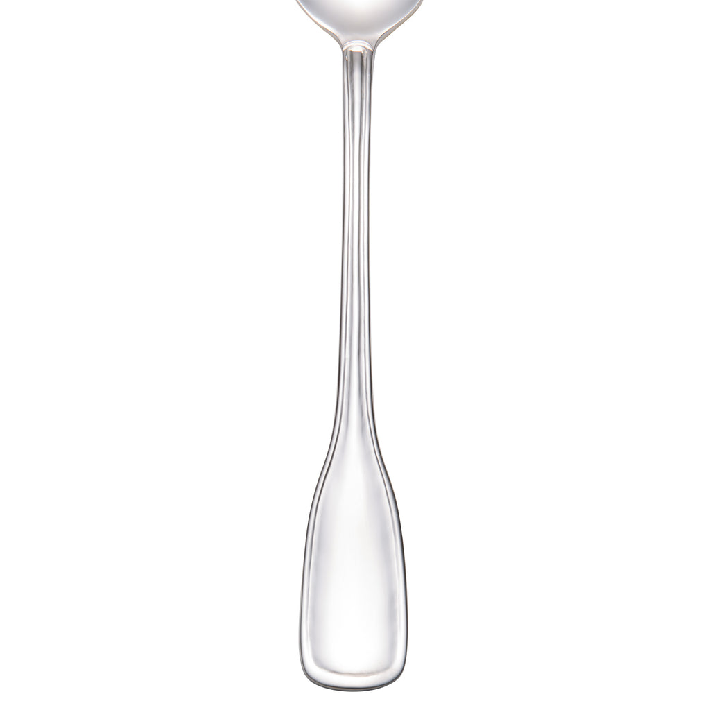 Acopa Saxton 7 9/16" 18/0 Stainless Steel Heavy Weight Iced Tea Spoon - 12/Pack