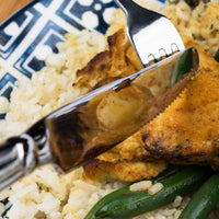 Acopa Harmony 9 1/2" 18/8 Stainless Steel Extra Heavy Weight Dinner Knife - 12/Pack